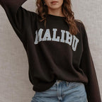 Women's Pullover Loose-fitting Casual Round-neck Top