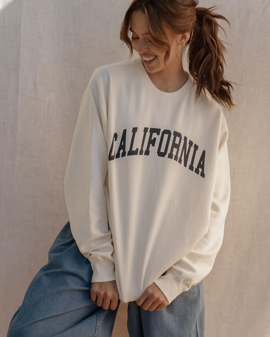 Women's Pullover Loose-fitting Casual Round-neck Top