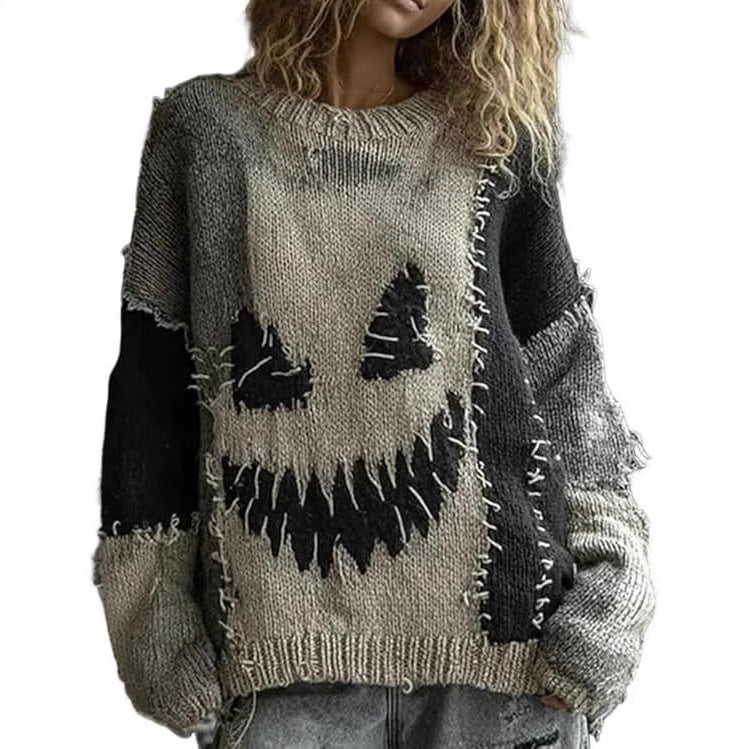 Women's Casual Drop-shoulder Sweater