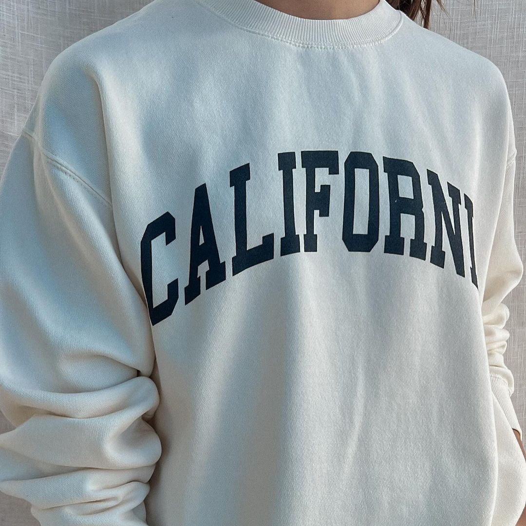 Women's Pullover Loose-fitting Casual Round-neck Top